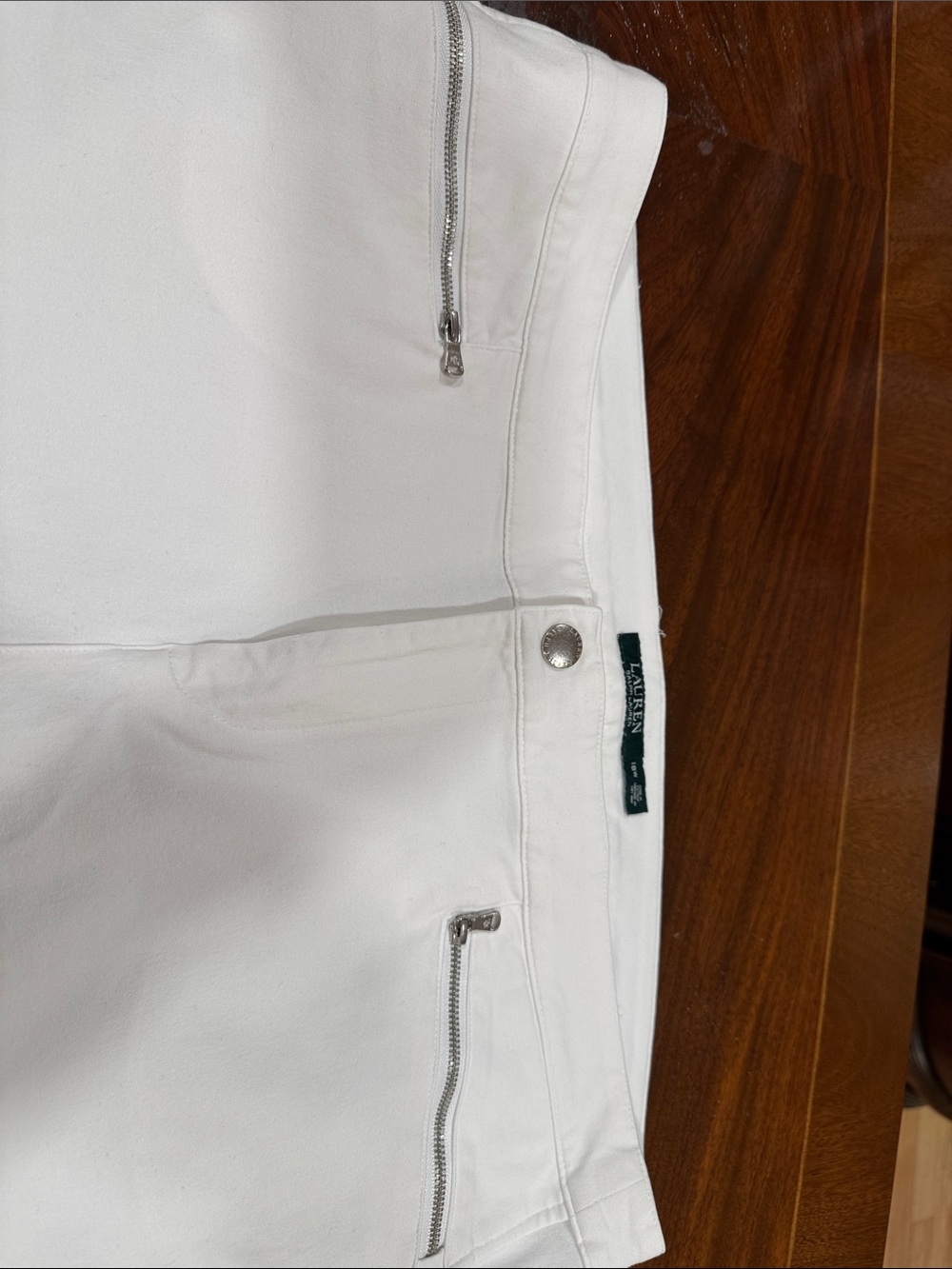 Ralph Lauren Twill straight leg pants